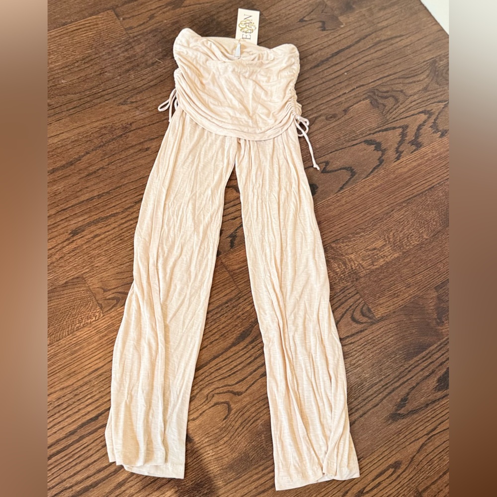 Elan cream colored lounge pants